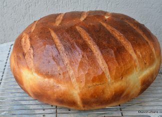 Paine cu cartofi coapta in oala reteta ardeleneasca VIDEO Paine cu cartofi coapta in oala reteta ardeleneasca Savori Urbane