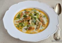 Ciorba de salata verde cu afumatura – rețeta video de zamă de șălate ca-n Ardeal și Banat Ciorba de salata verde cu afumatura - zama de salate reteta savori urbane
