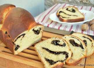 Cozonac traditional cu nuca si cacao Cozonac traditional cu nuca si cacao Savori Urbane