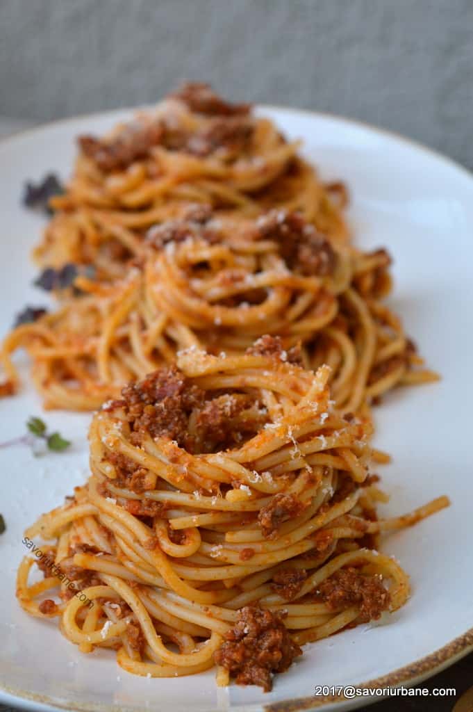 cele mai bune spaghete a la bolgnese reteta