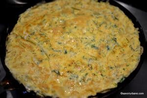 cum se face omleta papara ratota pentru supa de salata verde (4)
