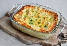 Conopida gratinata reteta de budinca de conopida la cuptor Conopida gratinata reteta cea mai simpla pas cu pas savori urbane