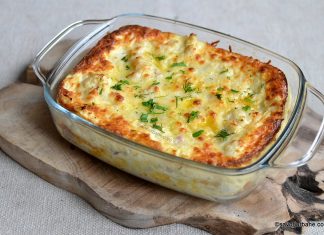 Conopida gratinata reteta de budinca de conopida la cuptor Conopida gratinata reteta cea mai simpla pas cu pas savori urbane