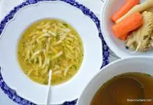 Supa de gaina cu taitei de casa fidea, gartene sau galuste Supa de gaina cu taitei de casa fidea, gartene sau galuste reteta traditionala savori urbane