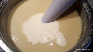 cum se paseaza supa crema de telina cu blenderul de mana (2)
