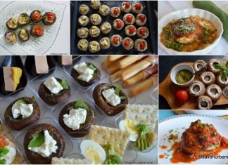 Ciuperci la cuptor (umplute) – retete simple si delicioase Ciuperci umplute - retete simple si delicioase savori urbane