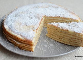 Tort de clatite imperiale din albusuri – Magnas Palacsinta Torta Tort de clatite imperiale din albusuri reteta veche savori urbane