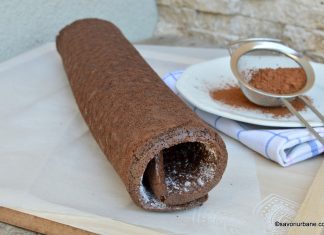 Blat de ruladă cu cacao rețeta pas cu pas Blat de rulada cu cacao reteta pas cu pas Savori Urbane