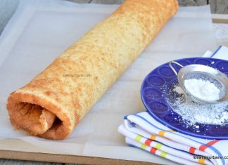 Blat de ruladă rețeta simplă cu vanilie Blat de ruladă rețeta simplă cu vanilie savori urbane
