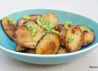 Cartofi cu usturoi la gratar sau copti la cuptor Cartofi cu usturoi la gratar sau copti la cuptor savori urbane