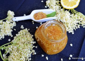 Dulceata din flori de soc reteta veche Dulceata din flori de soc reteta pas cu pas Savori Urbane