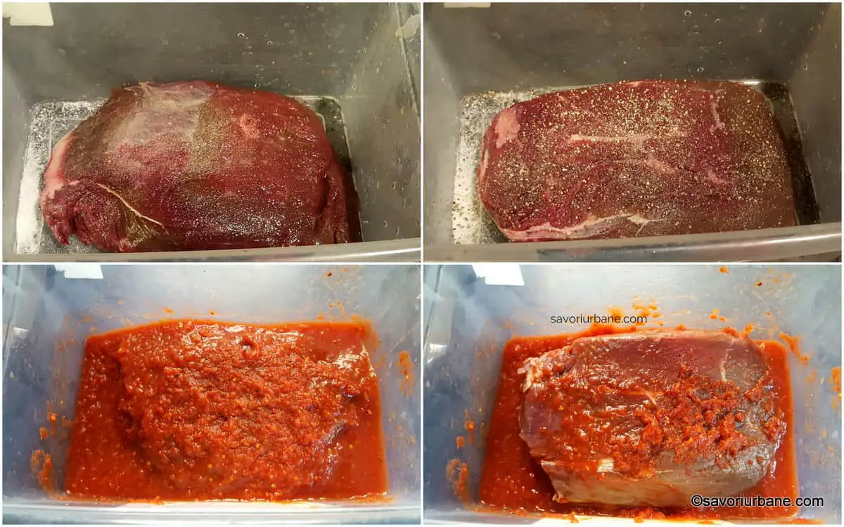 cum se marineaza carnea de vita pentru friptura cu sos de rosii passata