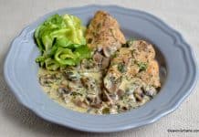 Escalop de pui cu ciuperci și smântână Escalop de pui cu ciuperci și smântână reteta savori urbane