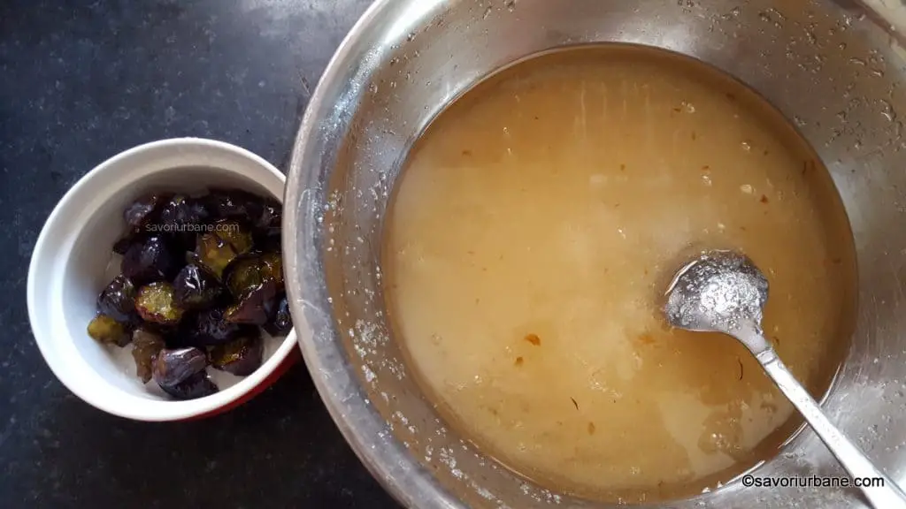 preparare dulceata de prune sirop de zahar (1)