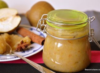 Gem de pere – rețeta de marmeladă de pere fără conservant Gem de pere - rețeta de marmeladă de pere fără conservant savori urbane