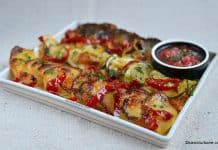 Legume de vară cu usturoi la cuptor – rețeta de post Legume de vară cu usturoi la cuptor - rețeta de post savori urbane