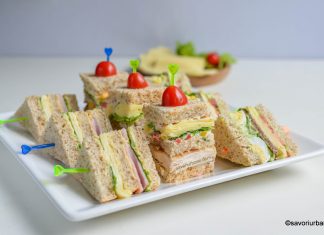 Mini sandvișuri pentru petrecerile copiilor sau de pus la pachețel savori urbane