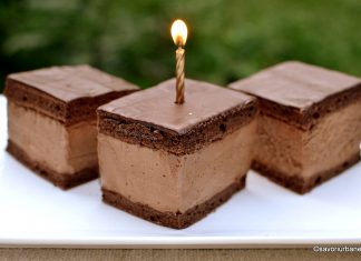 Prăjitura Rigo Jancsi cu mousse de ciocolată – rețeta originală ungurească cea mai buna prajitura rigo jancsi cu mousse de ciocolata si frisca