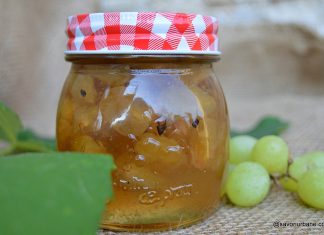 Dulceață de struguri, naturală, rețeta pas cu pas Dulceata naturala de struguri reteta pas cu pas Savori Urbane
