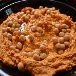 Hummus cu paprika și za'atar - rețeta de cremă de năut vegană (de post) savori urbane