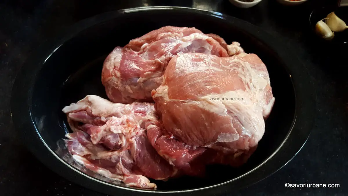 ce carne se foloseste la pulled pork spata de porc (2)