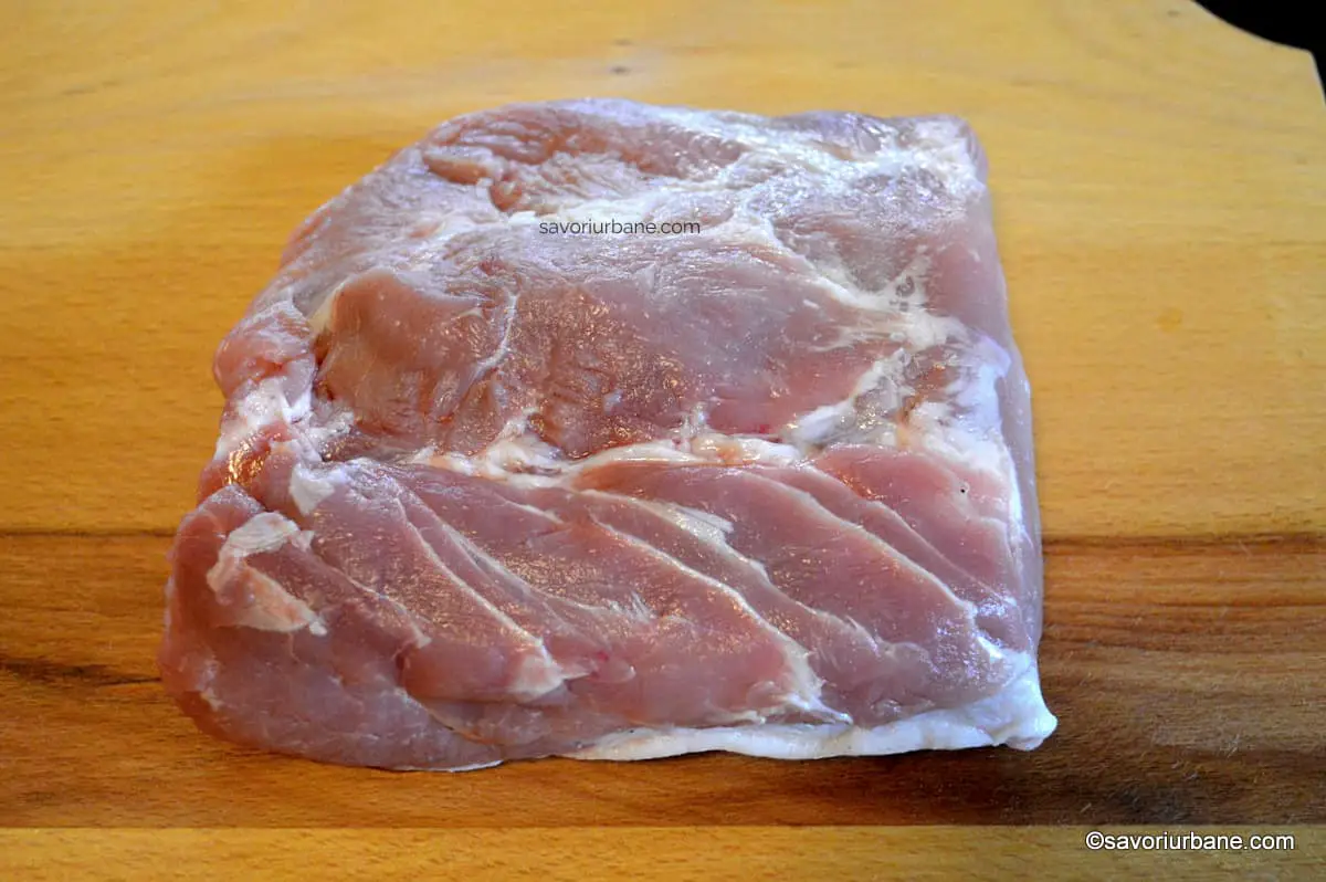 cum se face cotlet de porc evantai impanat cu sunca si marinat (1)