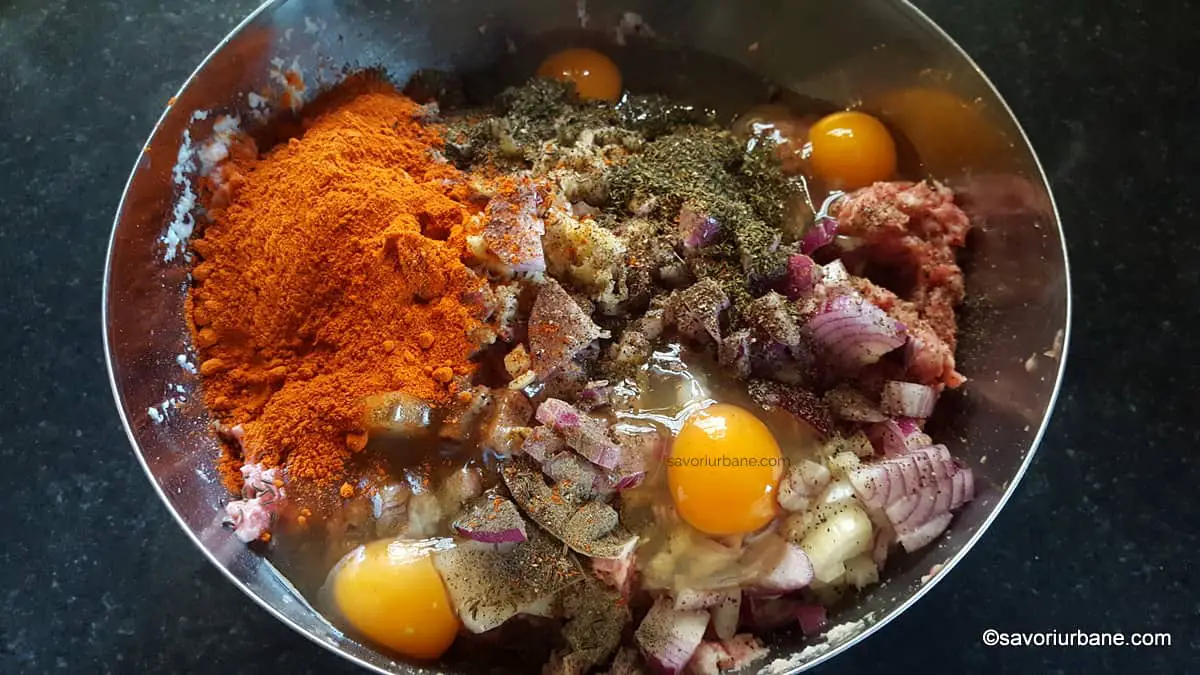 mod de preparare reteta de meatloaf drob de carne sau chiftea la cuptor (4)