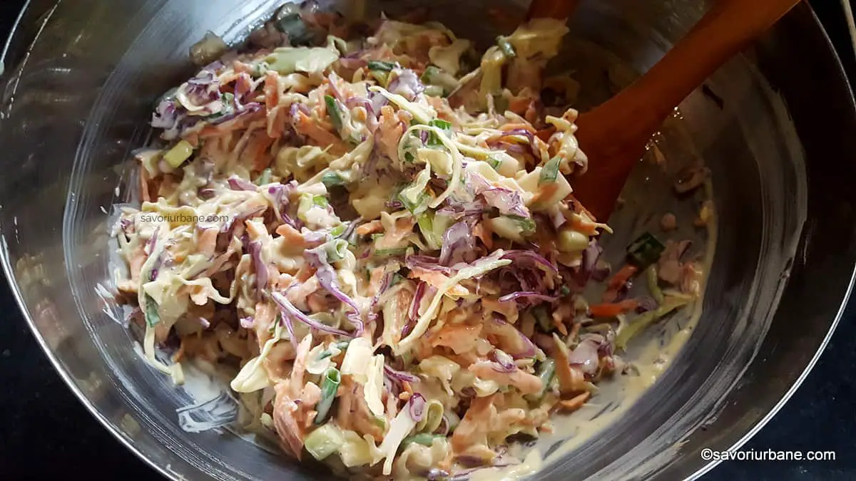 reteta salata coleslaw cu maioneza varza iaurt