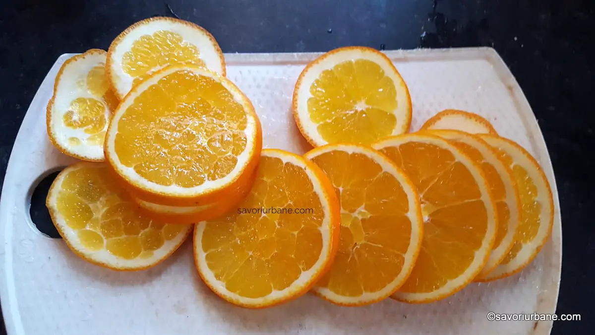 cum se fac felii de portocale confiate (1)