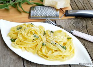 Tagliatelle cu unt și salvie – o rețetă simplă de paste Tagliatelle cu unt și salvie - o rețetă simplă de paste savori urbane