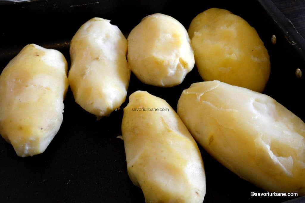 cartofi fierti si dati prin presa pentru gnocchi sau schupfnudeln (1)