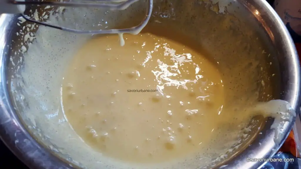 preparare prajitura cu iuart si portocale (3)