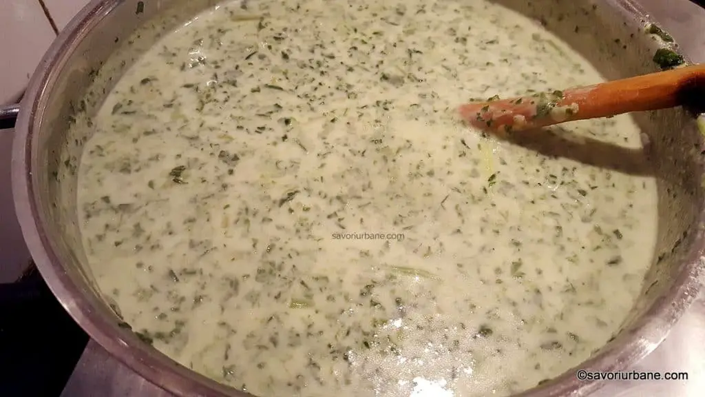 preparare reteta supa de spanac cremoasa (4)