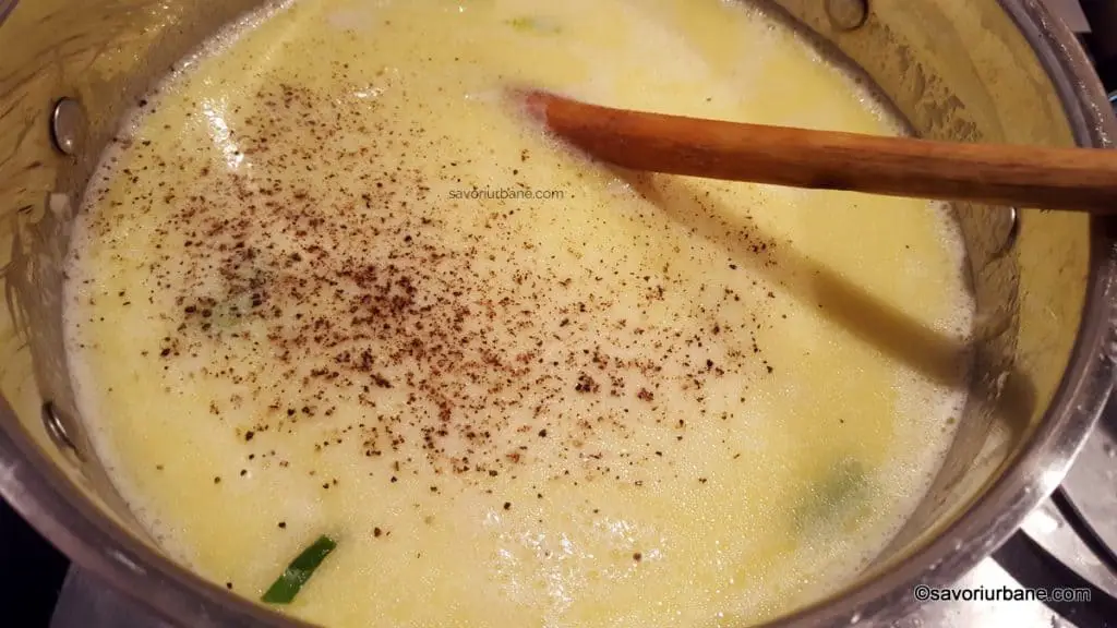 prepare supa crema cu cartofi si spanac (3)