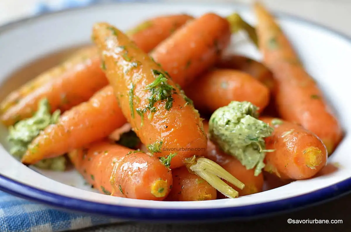 cum se prepara morcovi la aburi