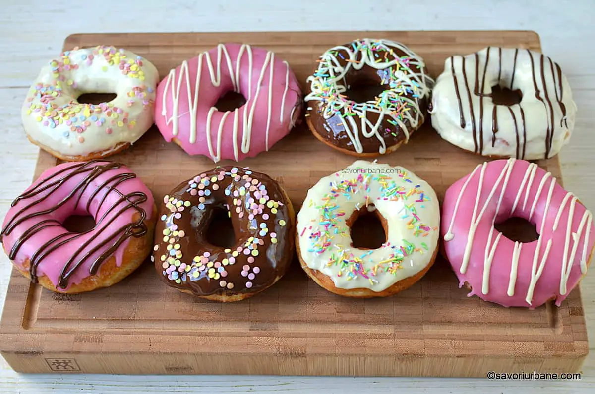 Donuts rețeta de gogoși americane glazurate sau doughnuts de casă savori urbane 2
