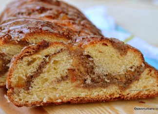 Cozonac vienez cu nucă împletit, glazurat și însiropat cu lichior – rețeta de Nusszopf cel mai pufos cozonac cu nuca impletit si despicat nusszopf vienez cu lichior