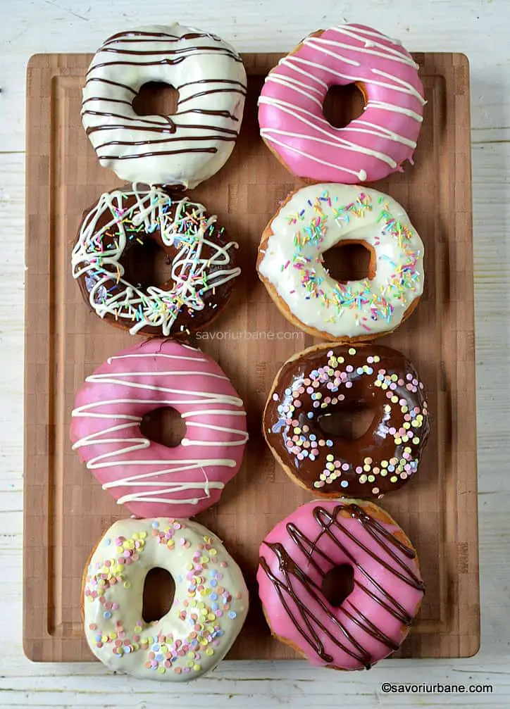 reteta donuts gogosi americane cu glazura savori urbane