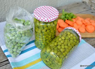 Mazăre la borcan sau la congelator (ladă) – rețeta de conservă pentru iarnă Mazăre la borcan sau la congelator - rețeta de conservă pentru iarnă savori urbane 1