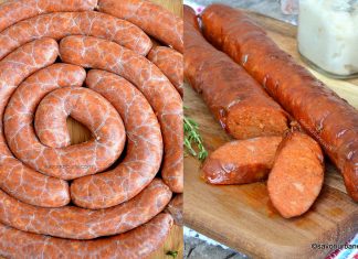 Rețeta de cârnați de casă cu usturoi, cimbru și vin alb – cârnați proaspeți pentru grătar Rețeta de cârnați de casă cu usturoi, cimbru și vin alb savori urbane