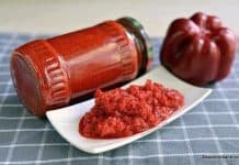 Pastă de gogoșari sau ardei kapia pentru iarnă – cu sau fără fierbere Pastă de gogoșari sau ardei kapia pentru iarnă - cu sau fără fierbere reteta simpla savori urbane