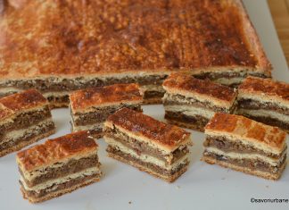 Baigli la tavă (nu ruladă) - rețeta de prăjitură de casă cu foi fragede și nucă savori urbane