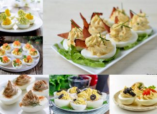 Ouă umplute în 6 rețete - clasice, cu pate de ficat, pastă de pește, brânză, avocado sau fără maioneză savori urbane