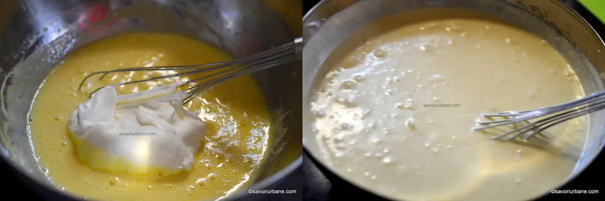 cum se face crema de banane cu frisca pentru tort (4)