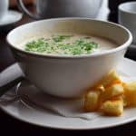 Supă cremă de ciuperci cu smântână și cartofi – rețeta simplă, ieftină, studențească