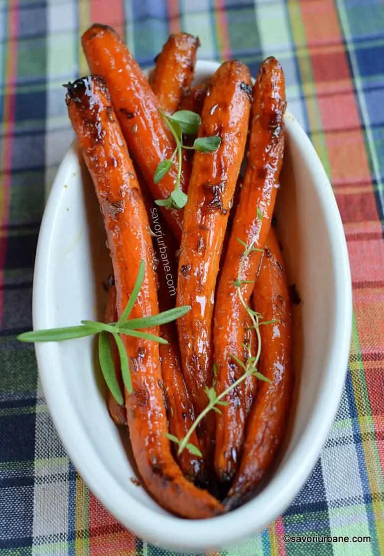 cum se fac morcovi caramelizati glasati la cuptor