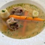 Supă din coadă de vită (cozi de bou, mânzat, vițel)