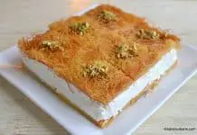 Cataif cu frișcă – rețeta de pe vremuri Cataif cu frișcă - rețeta veche de cofetărie savori urbane