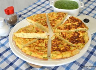 Frigănele uriașe din cuburi de pâine rețeta de frittata de pâine cu ou și brânză Frigănele uriașe rețeta de frittata de pâine cu ou și brânză savori urbane