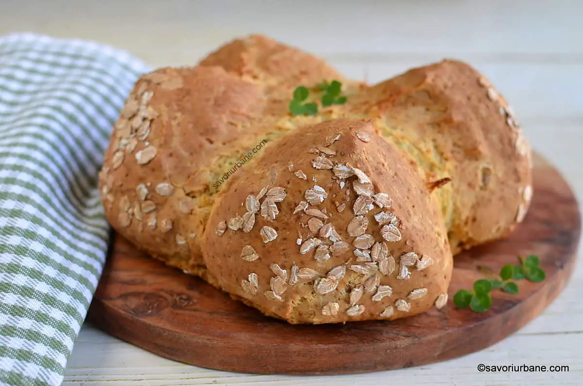 Pâine fără drojdie și fără dospire - rețeta rapidă de irish soda bread savori urbane